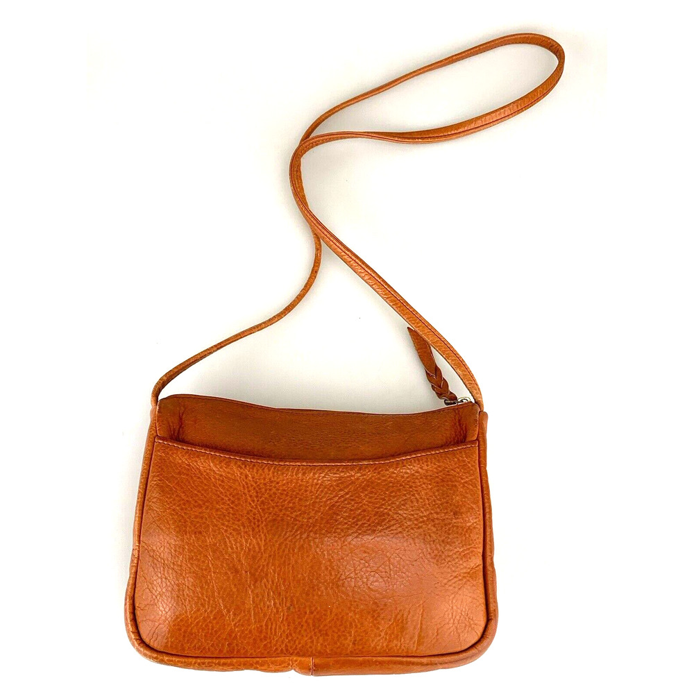 Sven Design Purse Brown Leather Shoulder Bag Vintage Made in Berkeley California